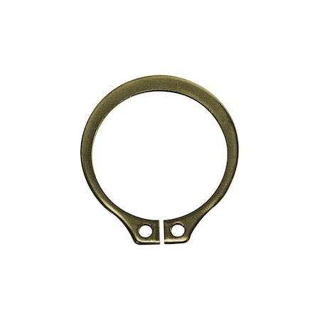 Rotor Clip External Retaining Ring, Steel Zinc Yellow Finish, 4-3/4 in Shaft Dia SH-475-ZD